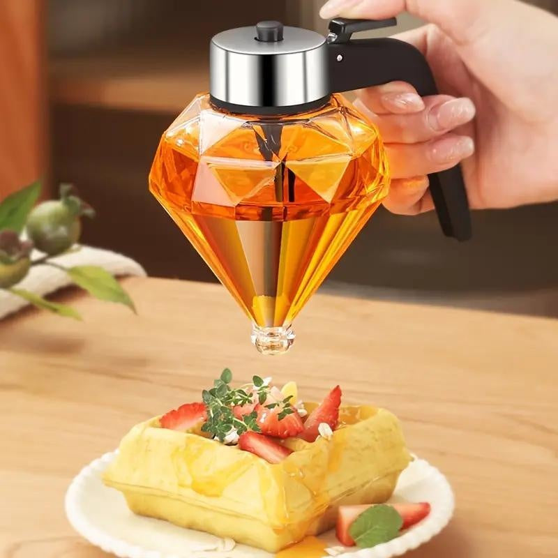 Dispensador de Mel em Vidro Antigotejamento 200 ml Kazaen