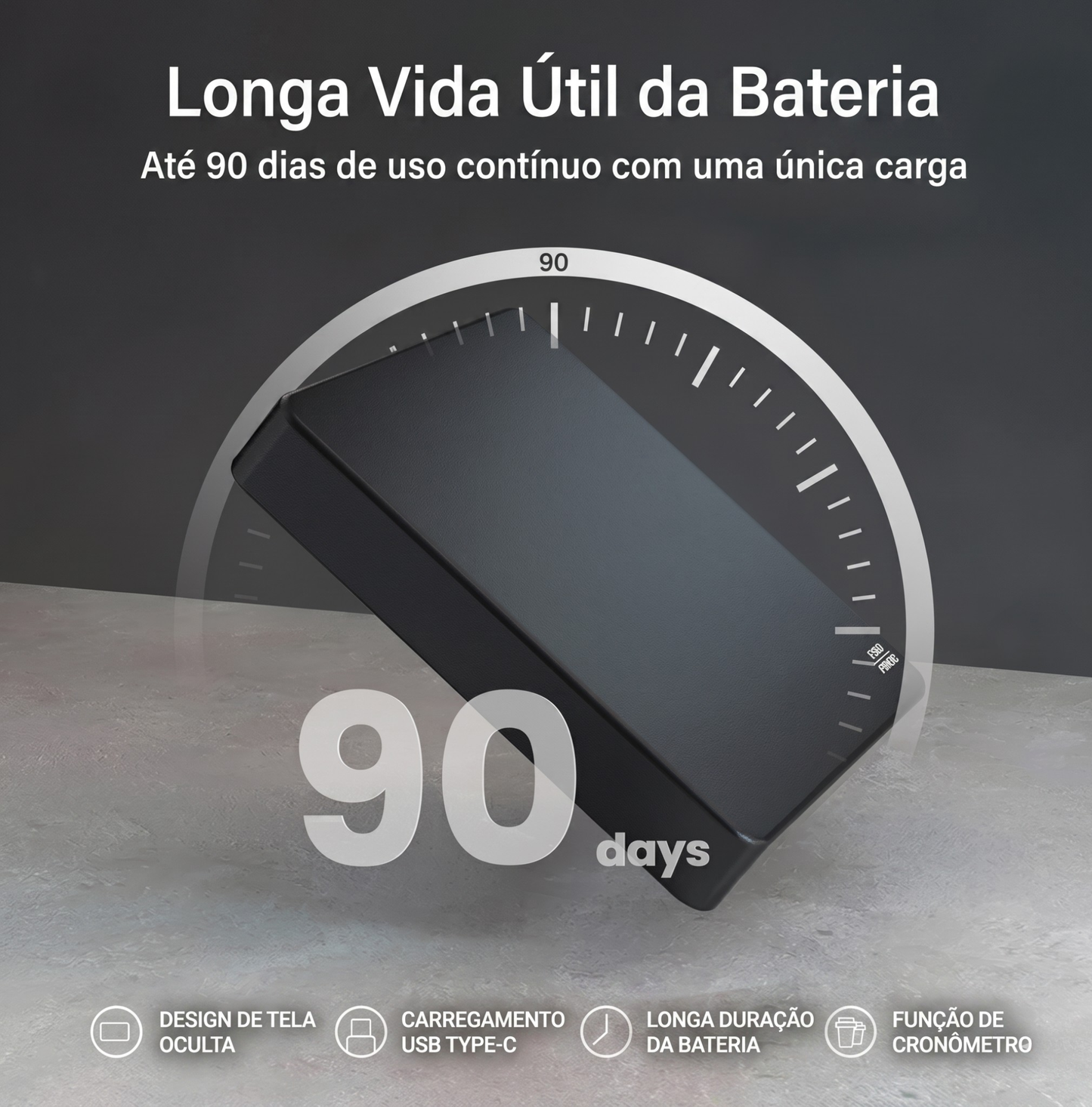 Balança de Café Digital com Timer e Display LED Kazaen