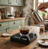 Balança de Café Digital com Timer e Display LED Kazaen