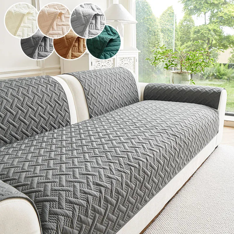 Capa de Sofa Antiderrapante em Tecido Premium Kazaen