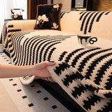 Capa de Sofa em Jacquard Tufado Luxuoso Kazaen