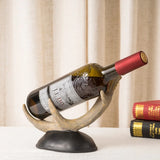 Escultura para Vinho em Resina Chifres de Cervo