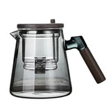 Chaleira de Cha Kung Fu em Vidro Temperado 750ml Kazaen