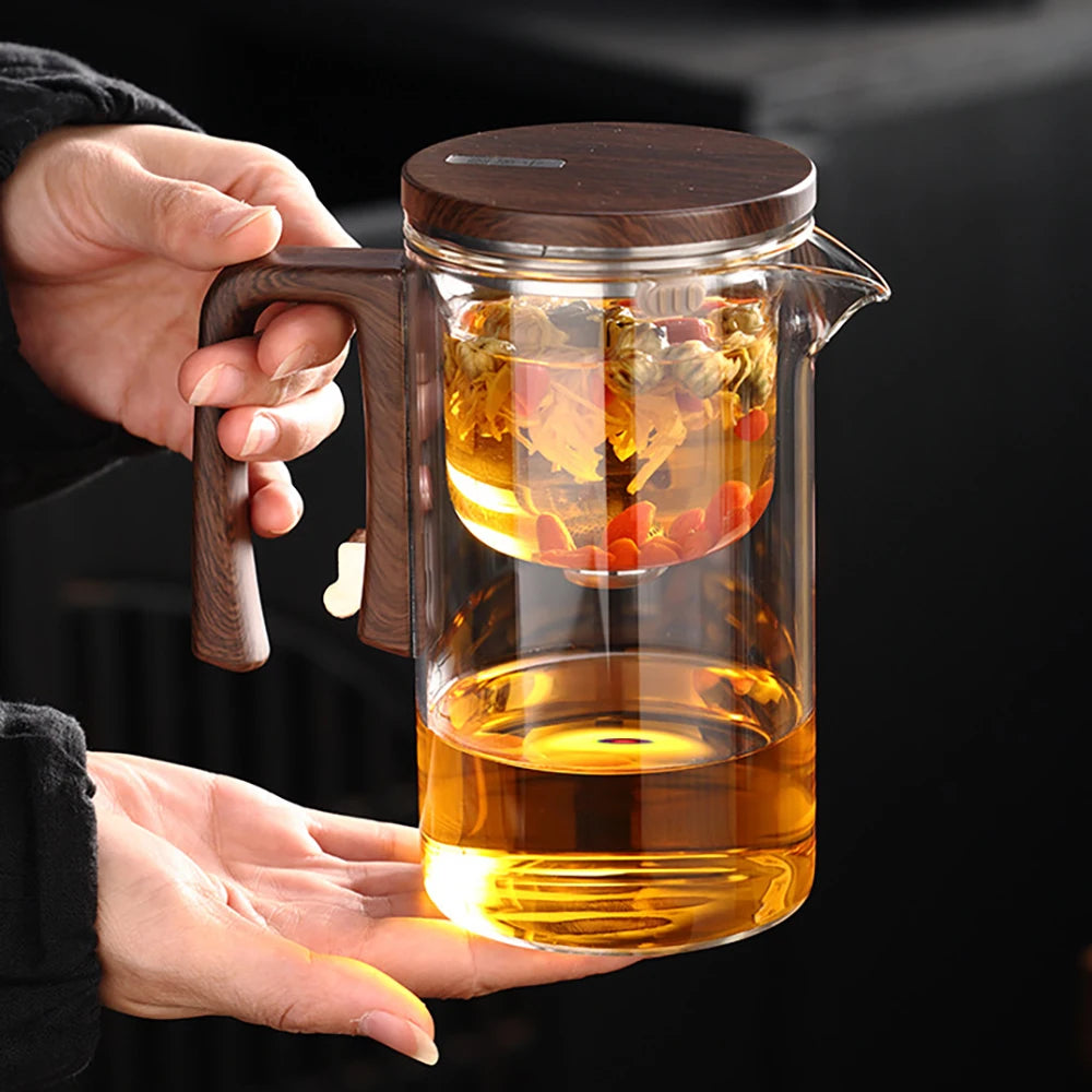 Bule de Infusão em Vidro Borossilicato Kazaen
