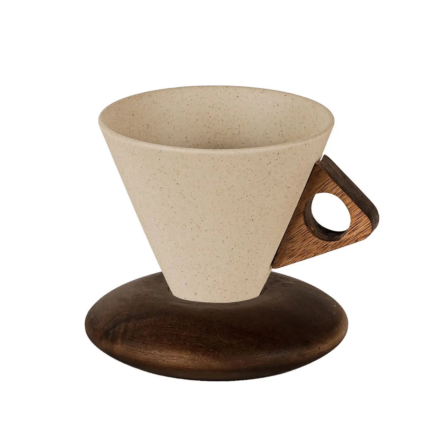Caneca de Cafe Ceramica Rustica Estilo Antigo Kazaen