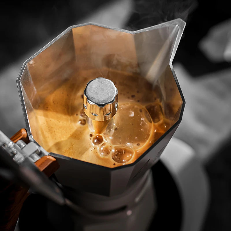 Cafeteira Italiana de Aluminio com Valvula Dupla 2 Xicaras Kazaen