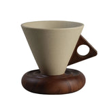 Caneca de Cafe Ceramica Rustica Estilo Antigo Kazaen
