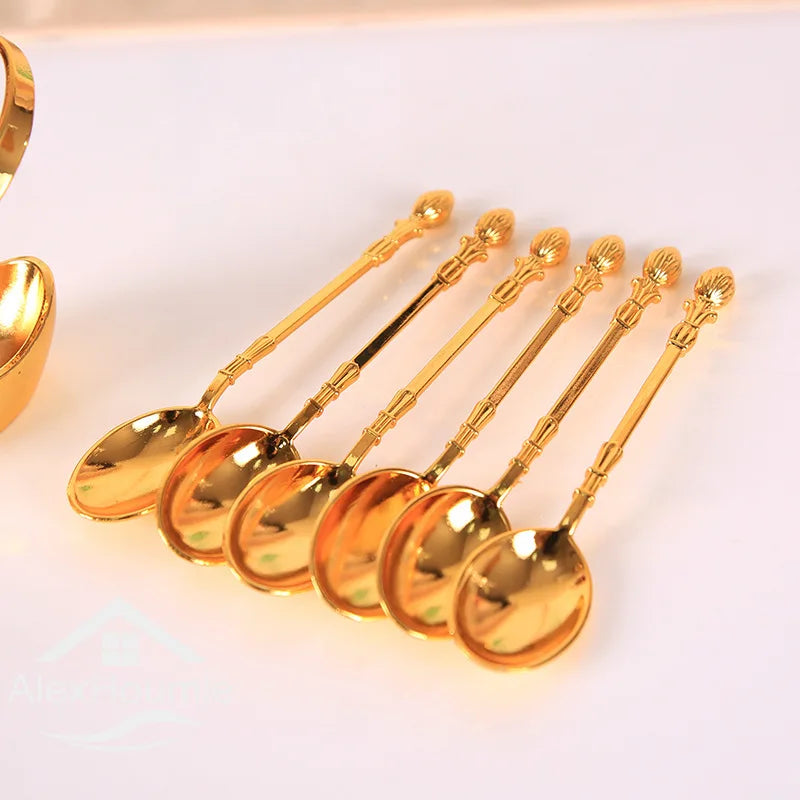 Conjunto de Talheres em Aço com Design Elegante Kazaen