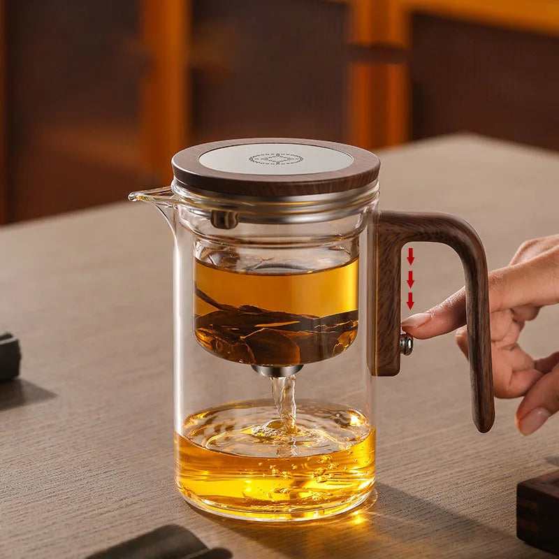 Bule de Infusão em Vidro Borossilicato Kazaen