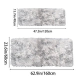 Tapete de Pelucia Antiderrapante para Quarto Kazaen