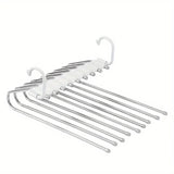 Cabide de Calças em Aço Inoxidável Retrátil Kazaen