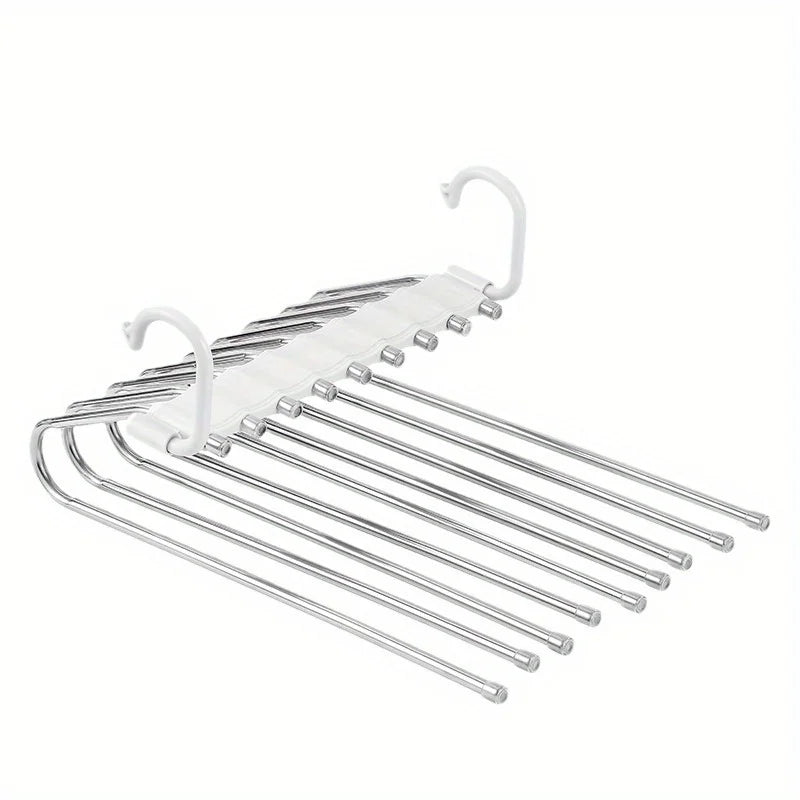 Cabide de Calças em Aço Inoxidável Retrátil Kazaen