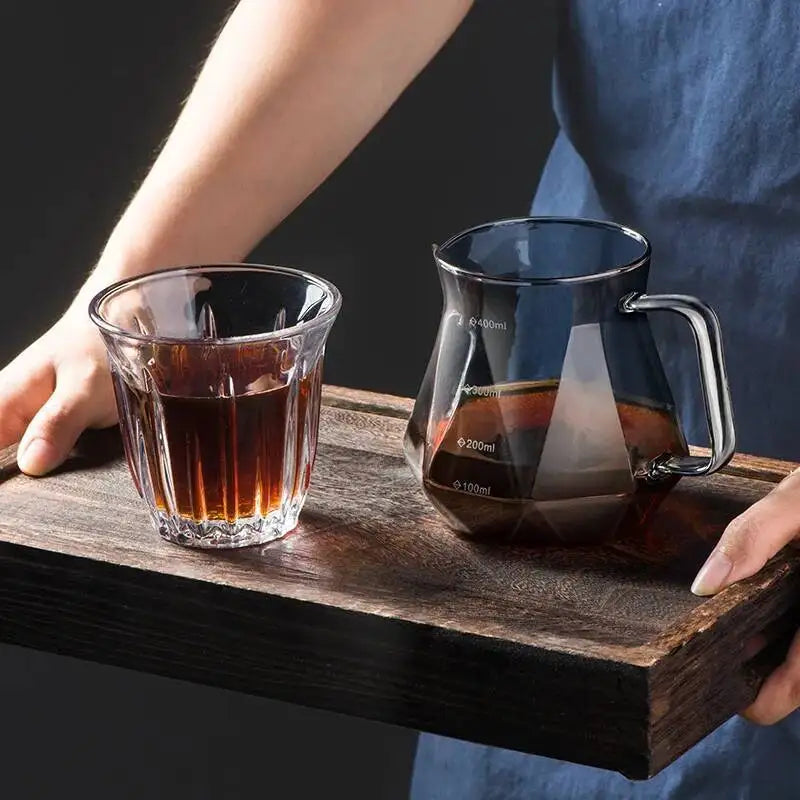Cafeteira em Vidro Cristal com Gotejador Kazaen
