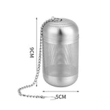 Infusor de Chá em Aço Inoxidável com Filtro de Malha Fina Kazaen