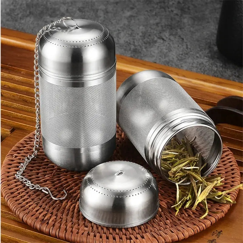 Infusor de Chá em Aço Inoxidável com Filtro de Malha Fina Kazaen