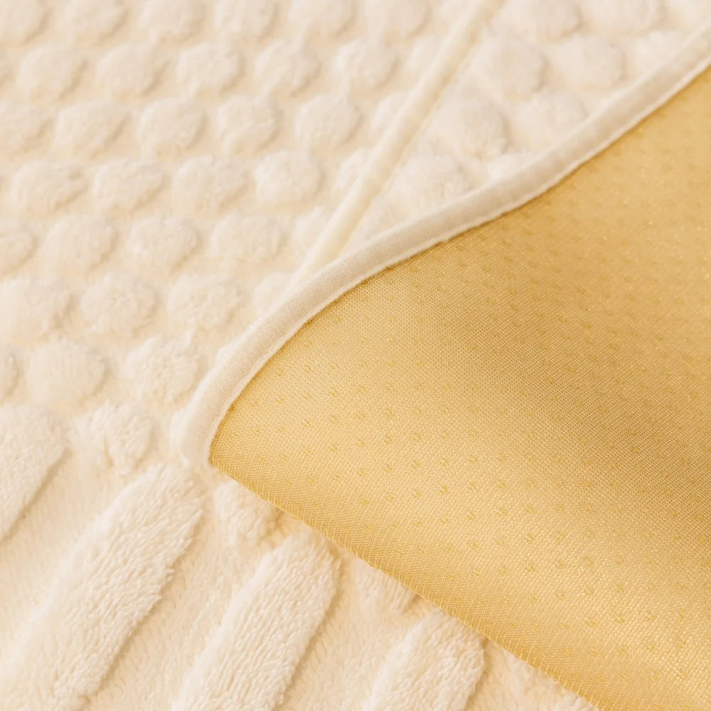 Capa de Sofa Geometrica Jacquard Kazaen