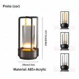 Candeeiro de Mesa LED Sem Fio em Design Elegante Kazaen