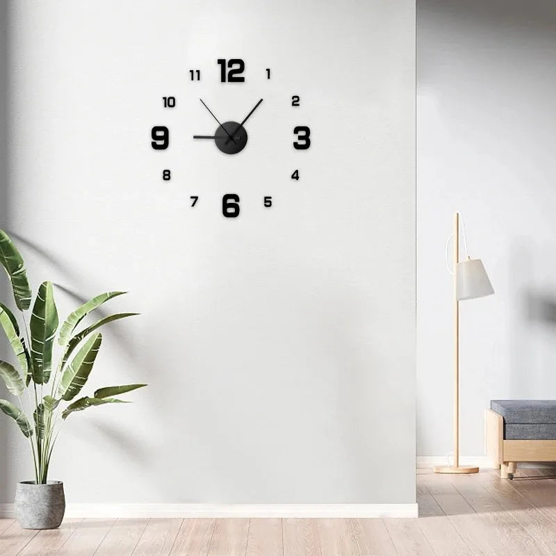 Relogio de Parede Criativo em Design Minimalista Kazaen