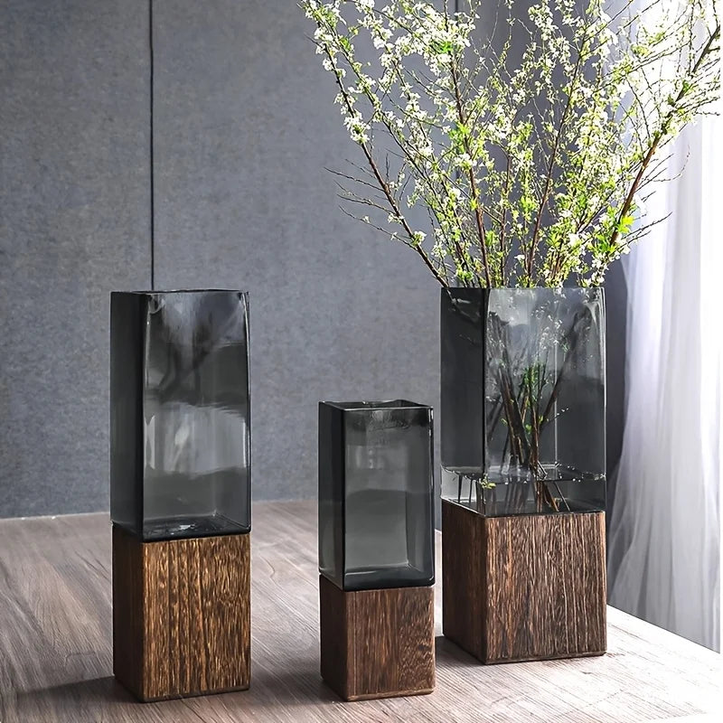 Vaso Nordico em Acrilico Transparente Kazaen