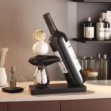Suporte Escultural para Vinho em Resina Premium