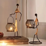 Casticai Escultural em Metal Nordico Kazaen