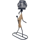 Casticai Escultural em Metal Nordico Kazaen