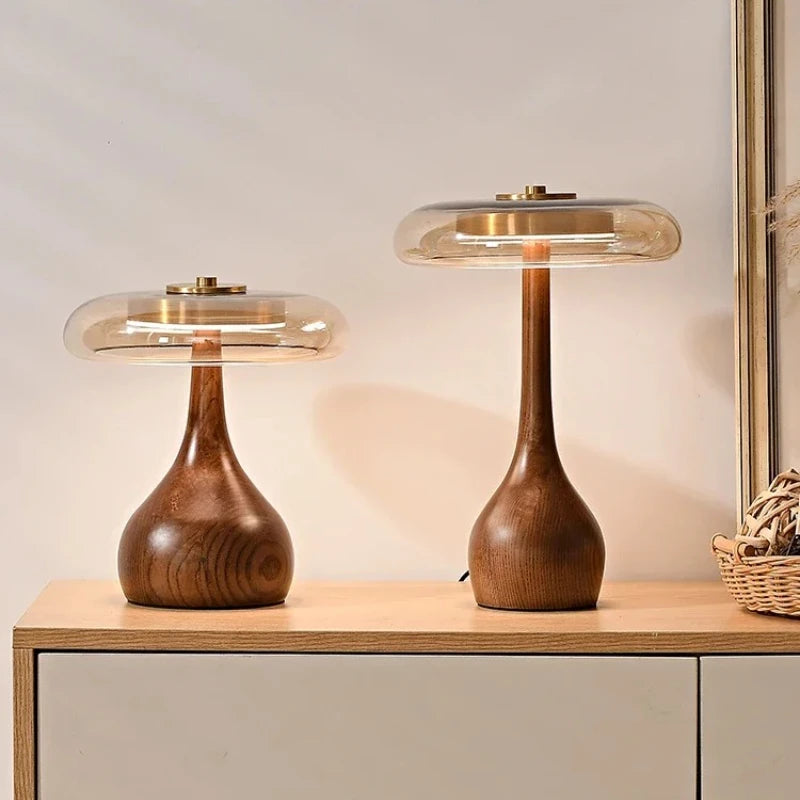 Luminaria de Assoalho em Vidro Cristalino e Design Nordico Kazaen