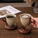 Caneca de Cafe Ceramica Rustica Estilo Antigo Kazaen