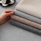 Capa de Sofa Chenille Listras Minimalistas Kazaen