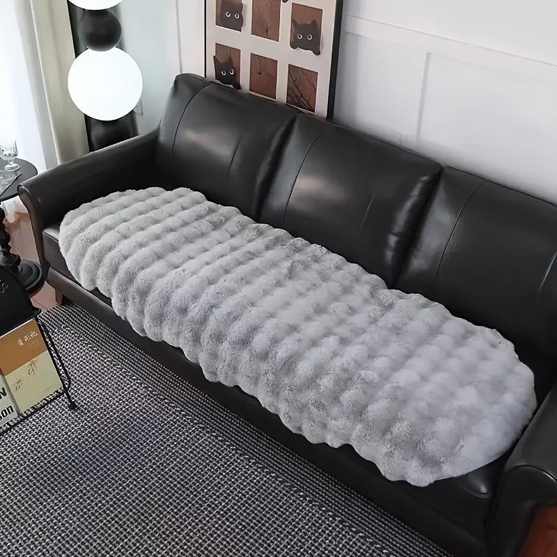 Tapete de Pelucia Luxuoso para Sala de Estar Kazaen