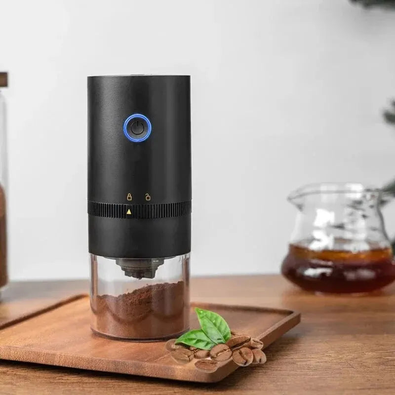 Moedor de Cafe Eletrico Portatil em Ceramica Premium Kazaen