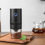 Moedor de Cafe Eletrico Portatil em Ceramica Premium Kazaen