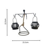 Casticai Escultural em Metal Nordico Kazaen