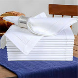 Conjunto de 6 Guardanapos de Linho Premium Natural Kazaen