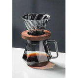 Cafeteira em Vidro Cristal com Gotejador Kazaen