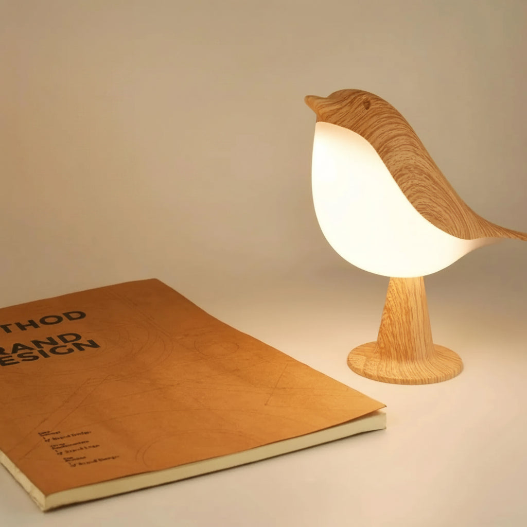 Luminária de Mesa em Cerâmica com Sensor de Toque Kazaen