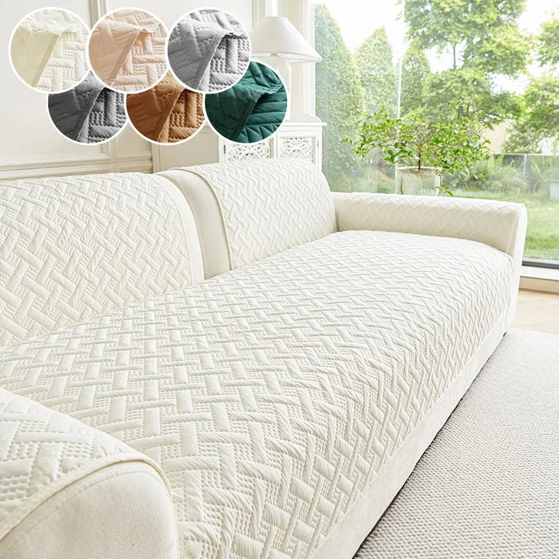 Capa de Sofa Antiderrapante em Tecido Premium Kazaen