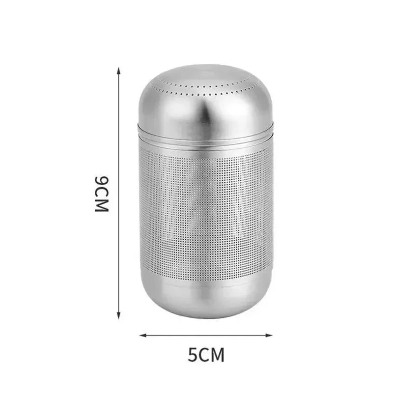 Infusor de Chá em Aço Inoxidável com Filtro de Malha Fina Kazaen