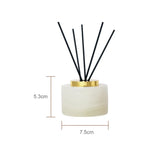 Conjunto de Acessorios para Banheiro em Marmore Onix Branco Kazaen