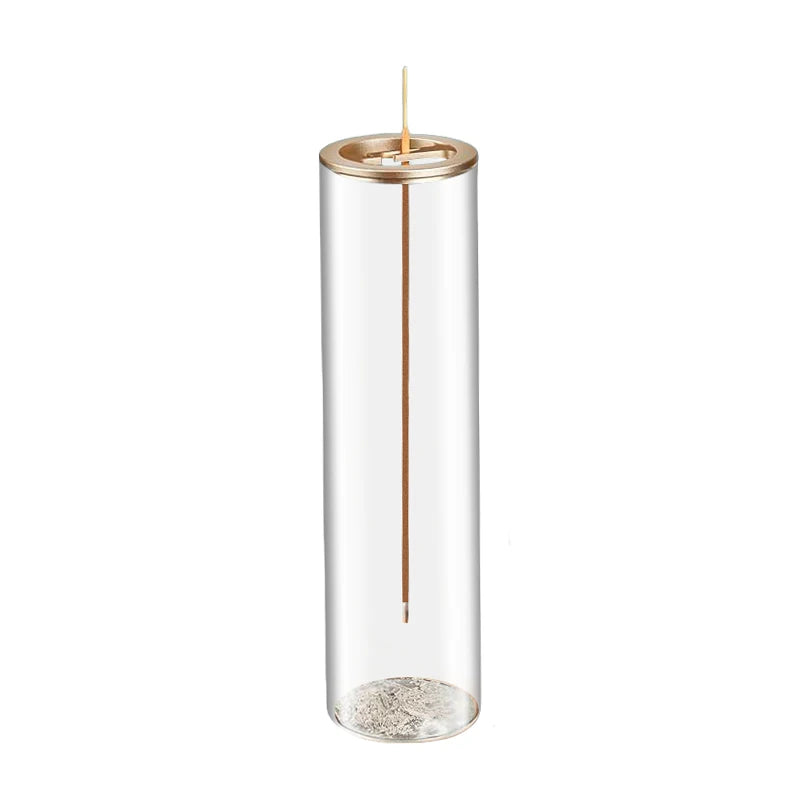 Queimador de Incenso de Vidro Soprado com Coletor Removível Kazaen