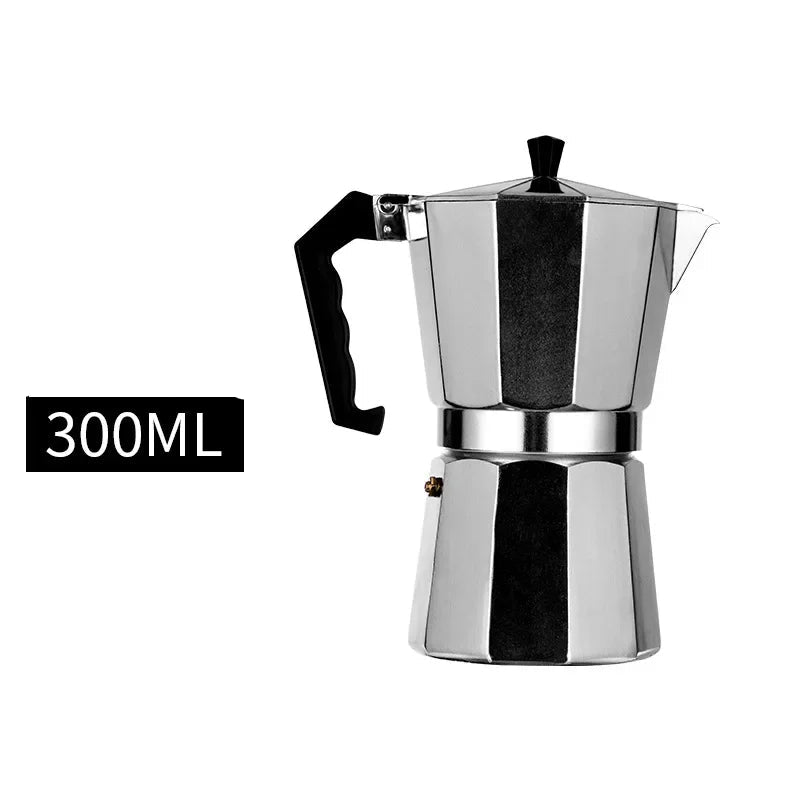 Cafeteira Italiana de Aluminio Octogonal Kazaen