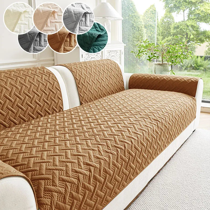 Capa de Sofa Antiderrapante em Tecido Premium Kazaen