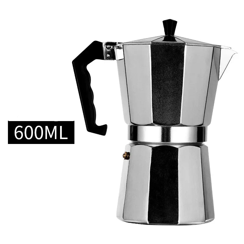Cafeteira Italiana de Aluminio Octogonal Kazaen