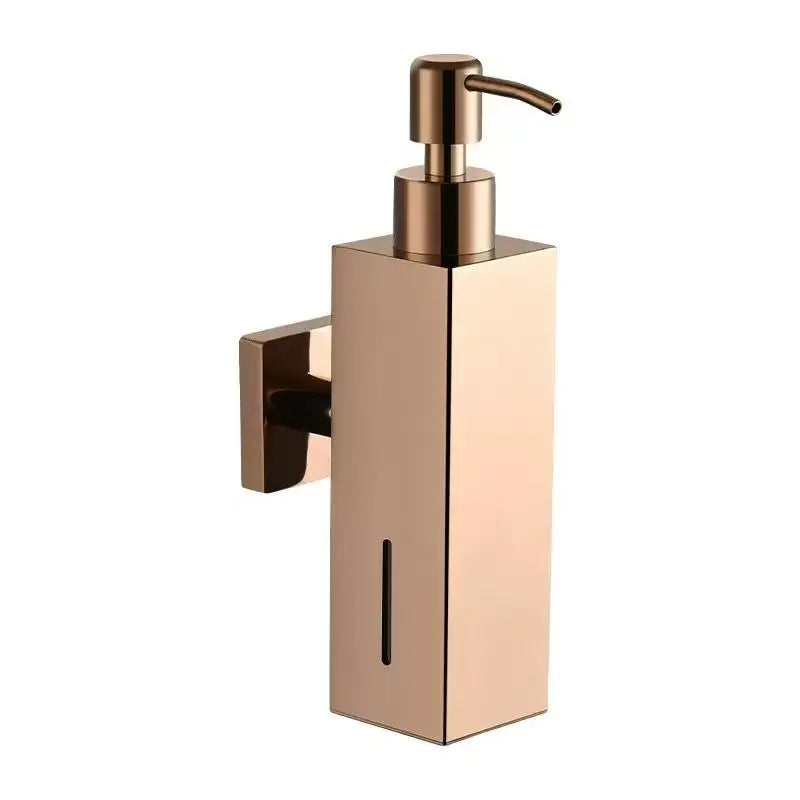 Dispensador de Sabao em Aco Inoxidavel Escovado 250ml Kazaen