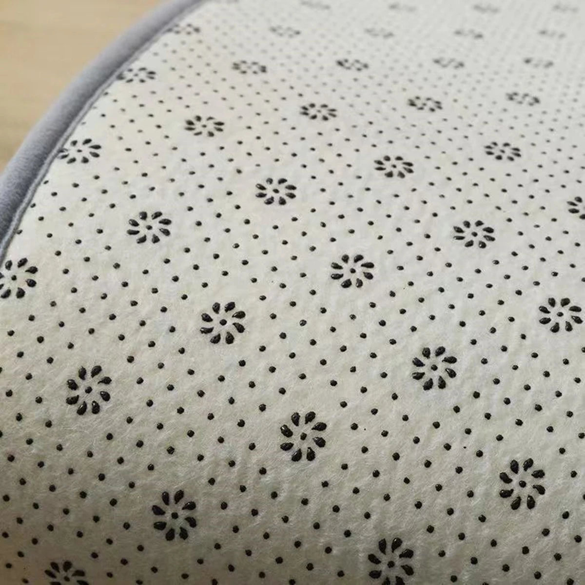 Tapete de Pelucia Antiderrapante para Quarto Kazaen