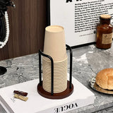 Suporte para Copos em Madeira Premium Kazaen
