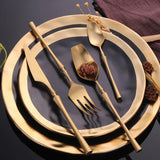 Conjunto de Talheres de Aço Inoxidável Fosco Kazaen