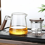 Chaleira de Cha Kung Fu em Vidro Temperado 750ml Kazaen