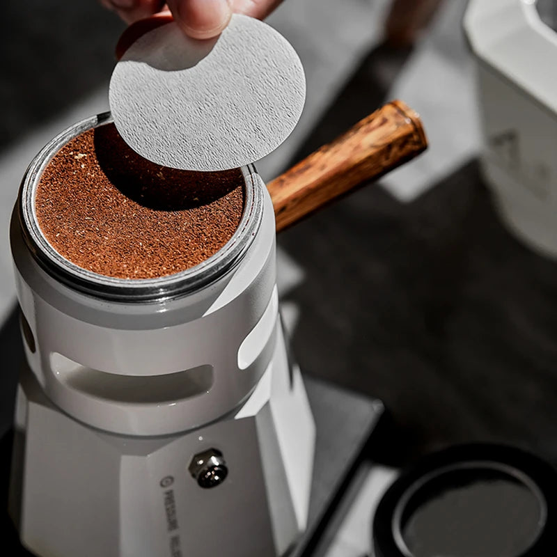 Cafeteira Italiana de Aluminio com Valvula Dupla 2 Xicaras Kazaen