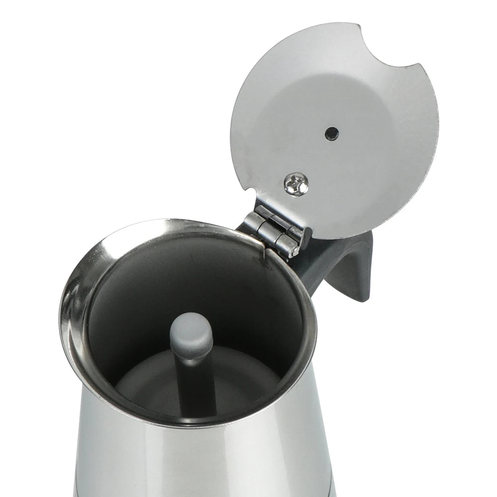 Cafeteira italiana moka 600ml para 12 xícaras Kazaen